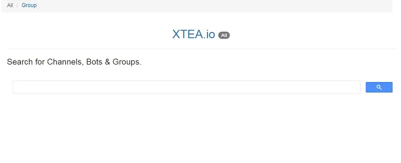 سایت XTEA.io ابزاری ساده برای جستجوی محتوا در تلگرام