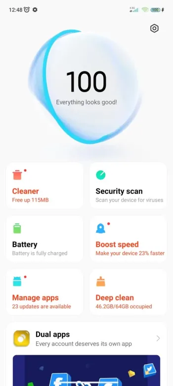 اسکن امنیتی گوشی شیائومی
