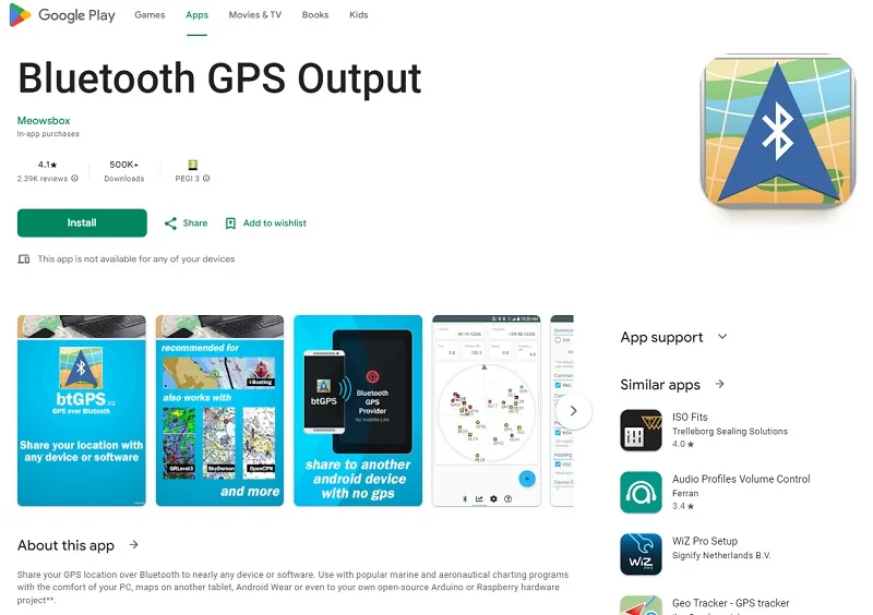 برنامه Bluetooth GPS برای وصل کردن جی پی اس به گوشی