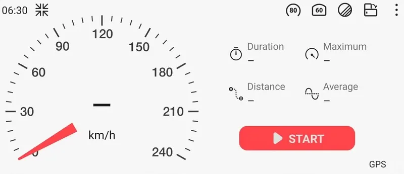 GPS Speedometer: Odometer HUD برنامه‌ای با امنیت بالا