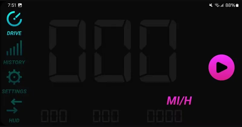 برنامه Speedometer Pro، گزینه ساده و کاربردی