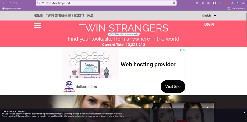 تشخیص همزاد من در جهان کیست، با Twin Strangers