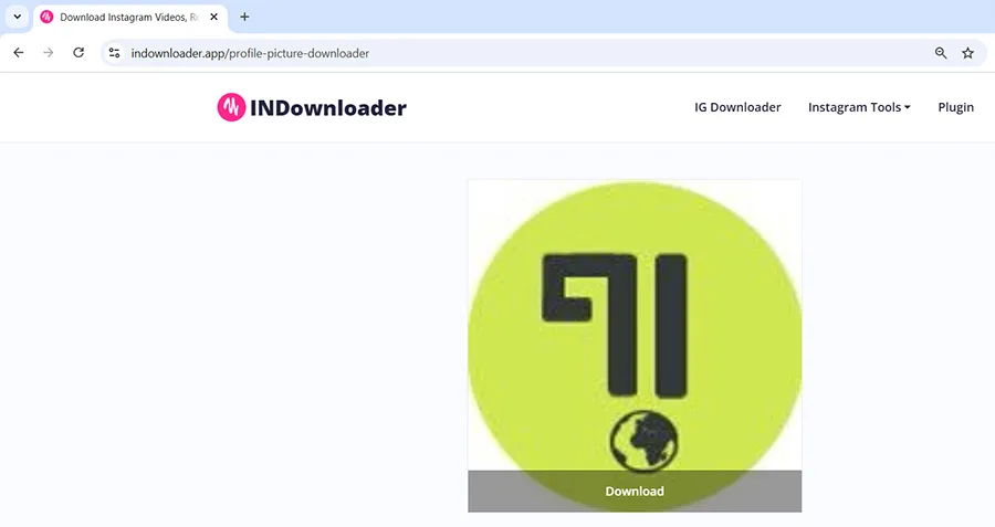 دانلود عکس پروفایل اینستاگرام بدون برنامه