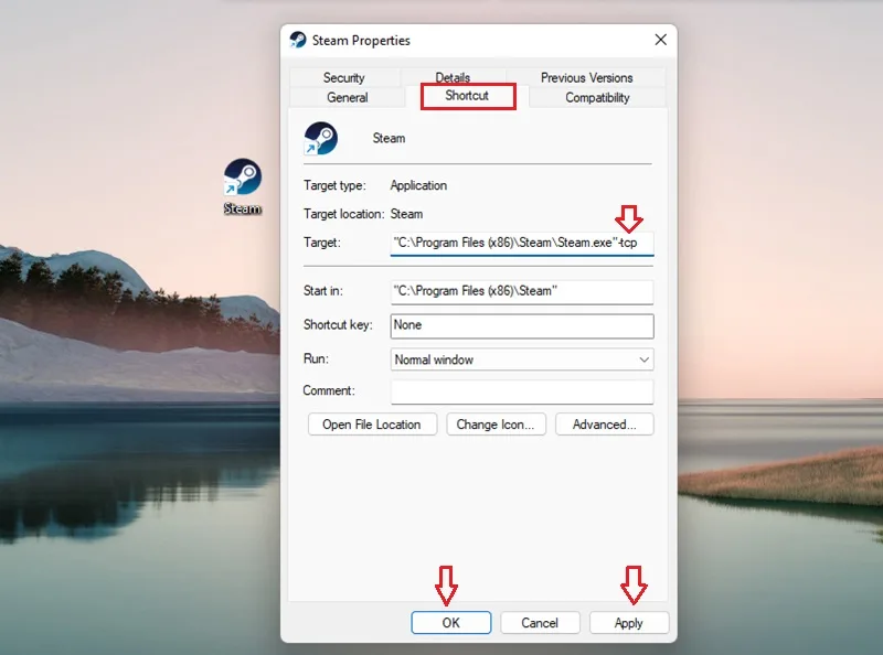 رفع ارور steam در بازی