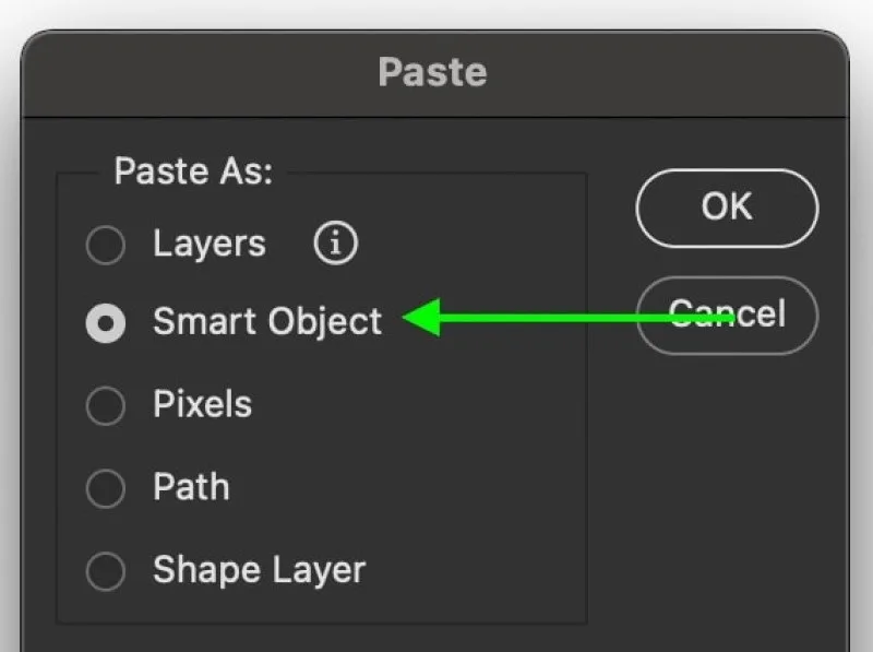 نوشتن متن در Adobe Illustrator و کپی آن در فتوشاپ به صورت Smart Object