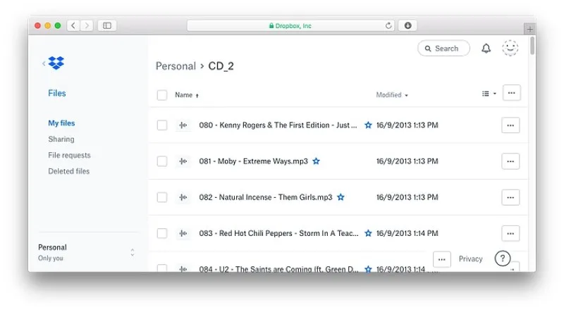 انتقال آهنگ از طریق فضاهای ابری مانند iCloud ،Google Drive و Dropbox