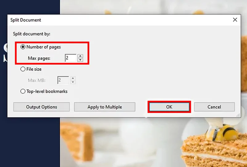تقسیم بندی فایل با Adobe Acrobat 