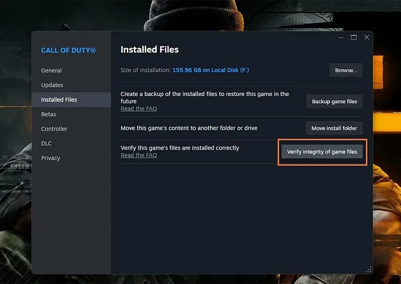وریفای کردن فایلهای بازی در استیم (Steam)