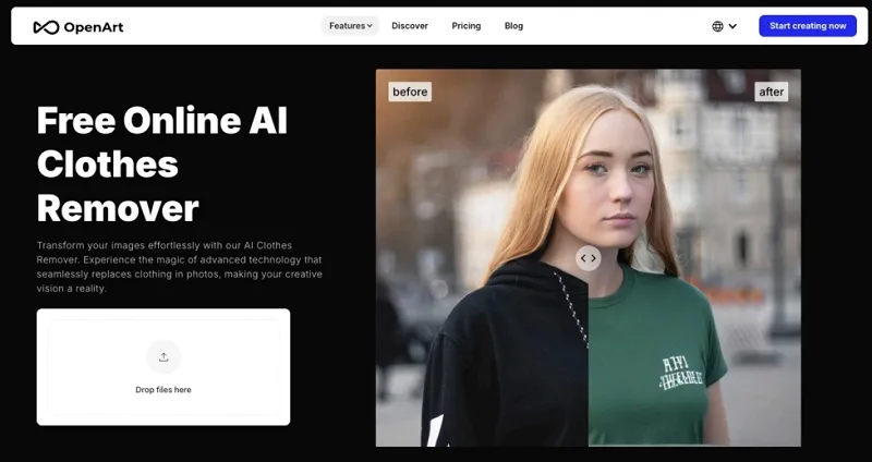 سایت طراحی لباس با هوش مصنوعی رایگان OpenArt