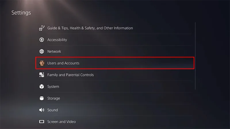 وارد شدن به اکانت PSN در PS5