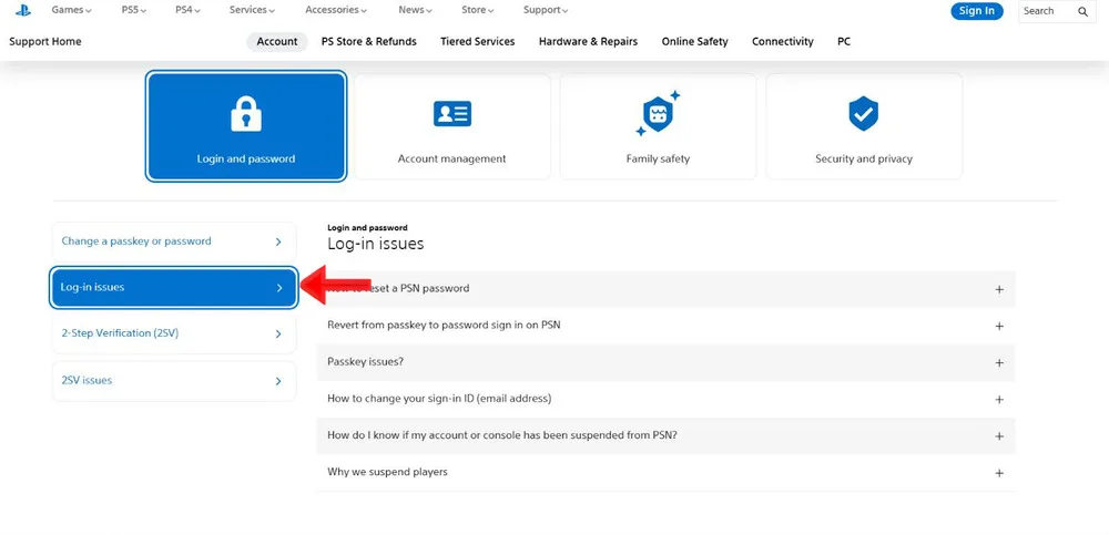 بازگردانی اکانت پلی استیشن از طریق PSN Support