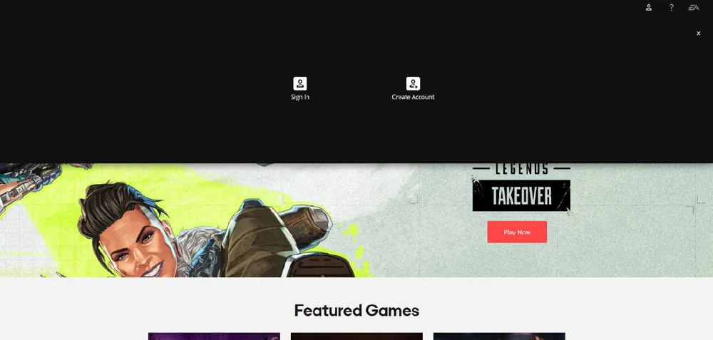 ورود به اکانت EA