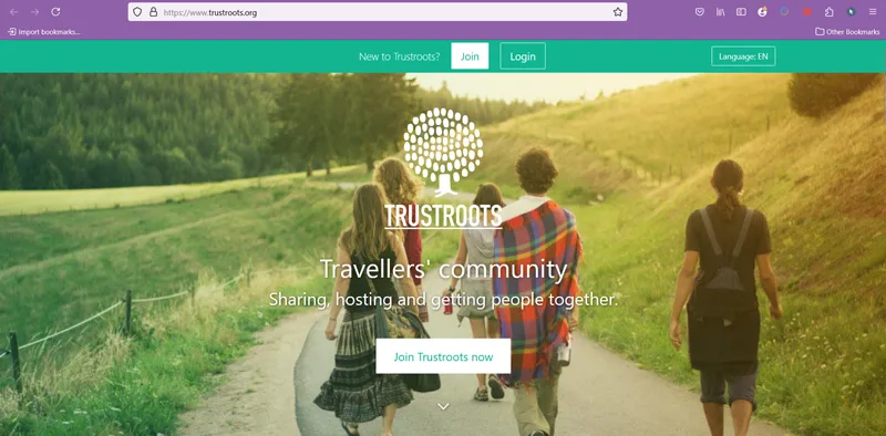 وبسایت Trustroots برای پیدا کردن اقامتگاه کم هزینه