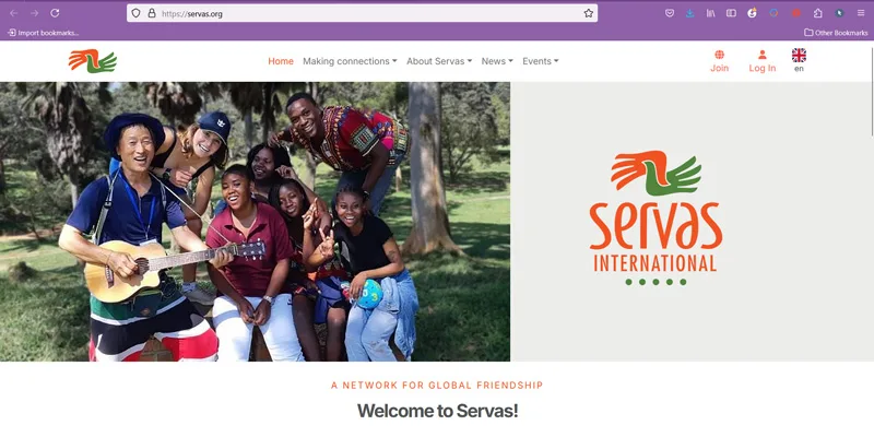 وبسایت Servas برای پیدا کردن اقامتگاه کم هزینه