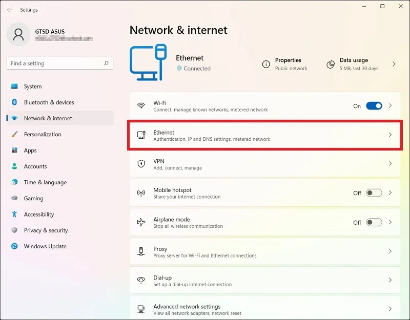 تنظیم آدرس IP به صورت استاتیک یا خودکار در تنظیمات ویندوز