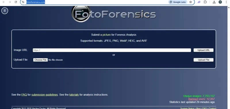 تشخیص اسکرین شات جعلی