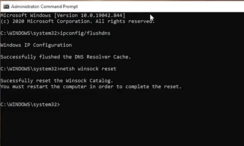 حل مشکل در ساخت اکانت استیم با استفاده از Command Prompt