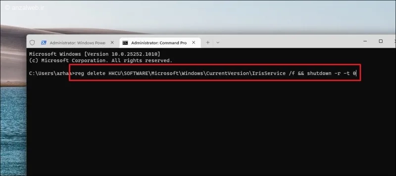 حذف یا اصلاح Registry Key برای رفع مشکل ناپدید شدن taskbar