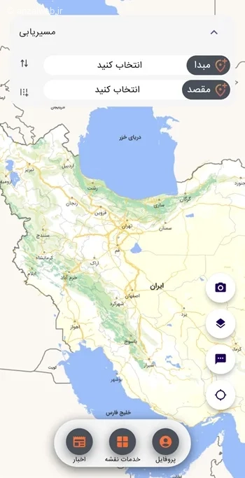 دیدن ترافیک تهران