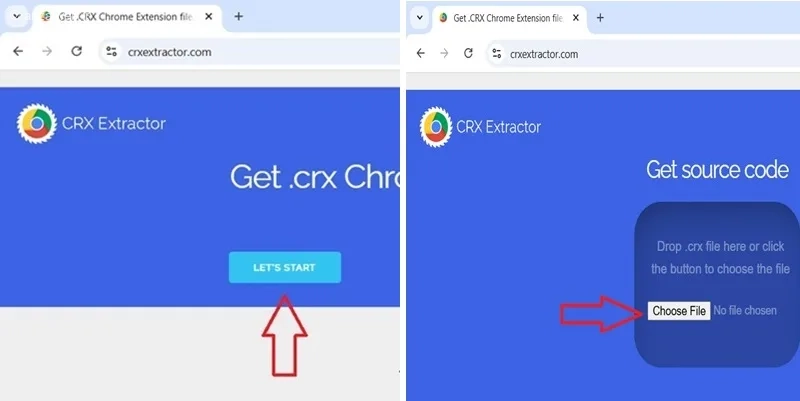 نصب دستی افزونه کروم با crx extractor