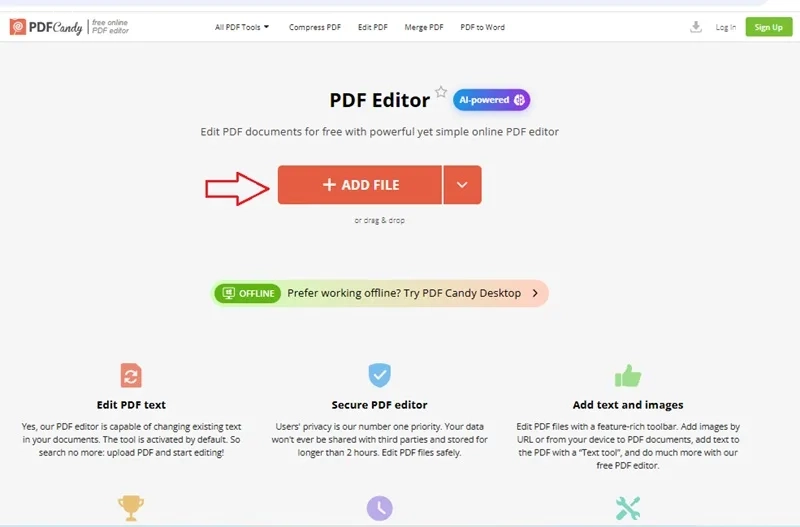نوشتن روی پی دی اف 