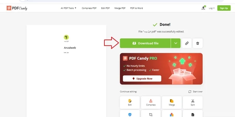 نوشتن روی پی دی اف 