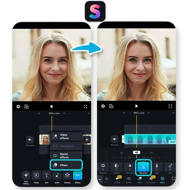 Splice اپلیکیشن ویرایش ویدیوی ساده و سریع