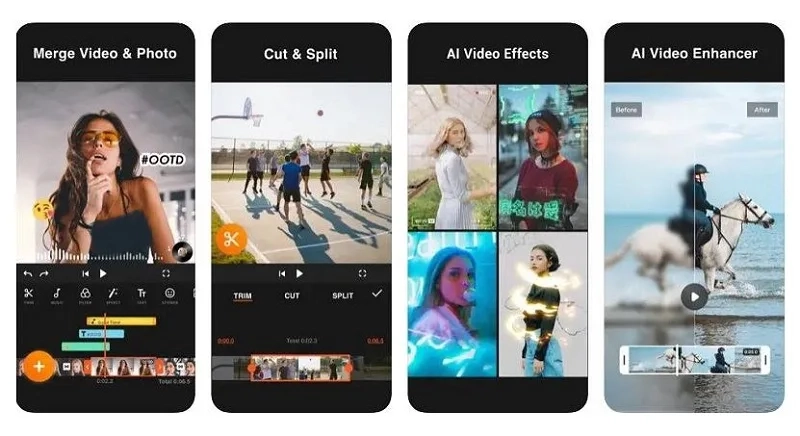 YouCut یکی از بهترین برنامه جایگزین کپ کات