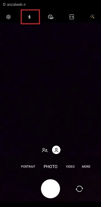 روشن نشدن فلش دوربین گوشی