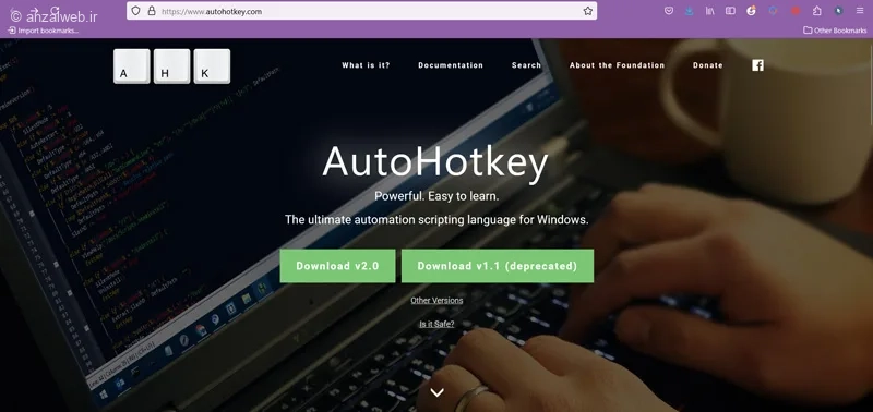 ابزار خودکار سازی ویندوز AutoHotkey