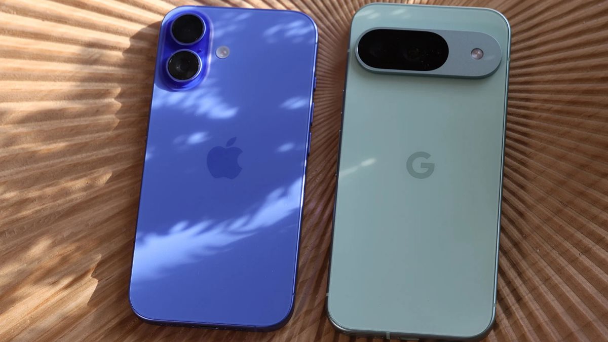 مقایسه گوشی Google Pixel 9a و iPhone 16