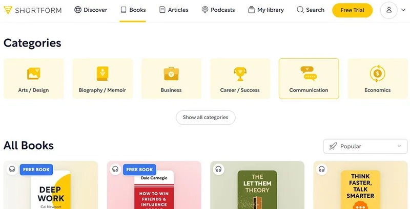 صفحه اصلی Shortform