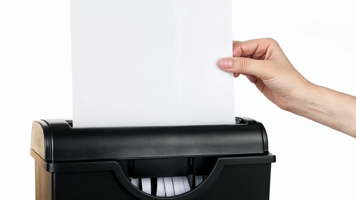 تعویض دستگاه کاغذ خردکن