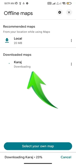 برنامه مپ آفلاین اندروید