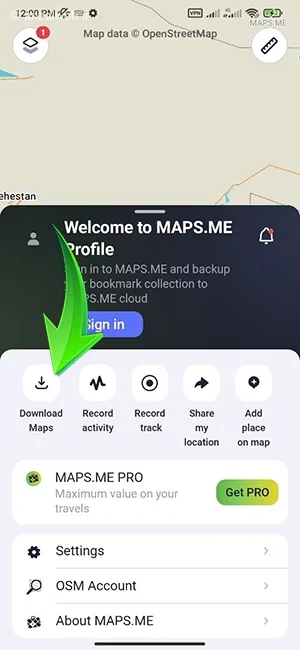 برنامه مپ آفلاین گوگل