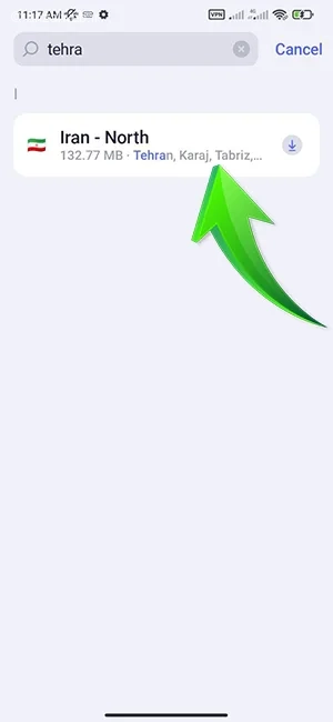 برنامه مپ آفلاین کم حجم