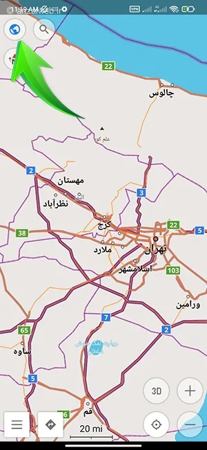 برنامه مپ آفلاین بلد