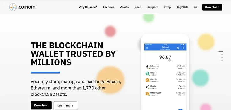 کیف پول ارز دیجیتال موبایلی