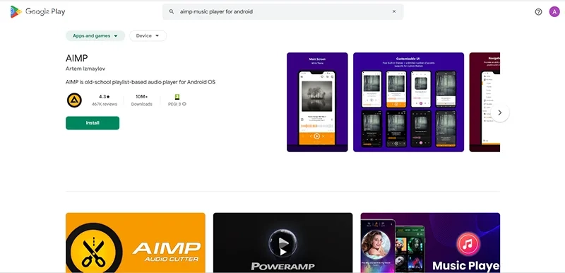 جدیدترین و بهترین موزیک پلیر آفلاین