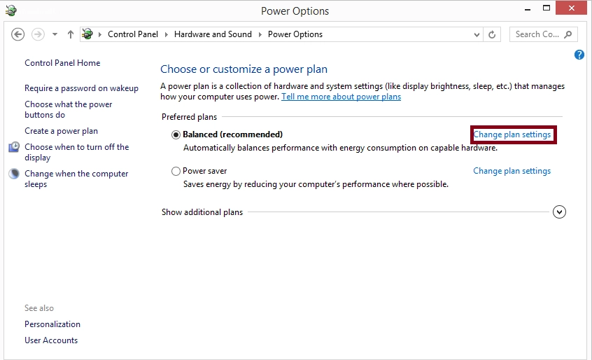 تنظیمات Power Options ویندوز برای حل مشکل روشن شدن خودکار کامپیوتر