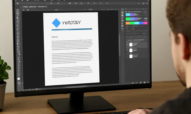 طراحی سربرگ با  CorelDRAW
