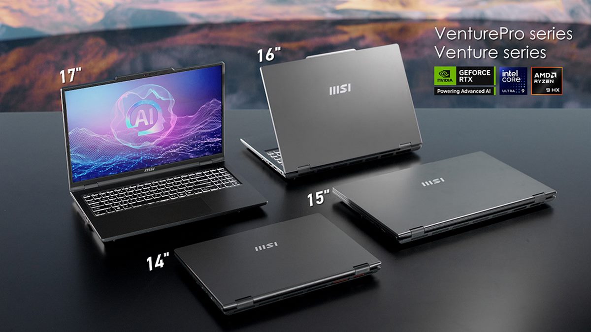 لپ‌تاپ های جدید MSI