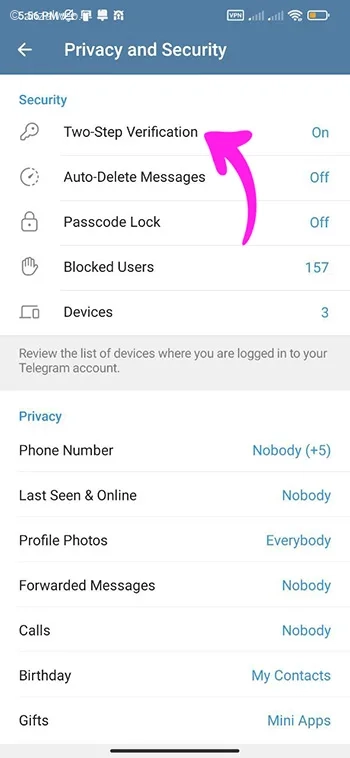 روش حل ارسال نشدن کد تلگرام