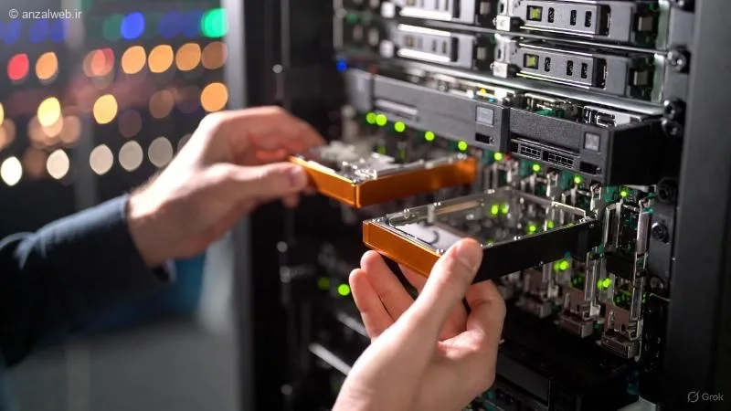 بررسی تفاوت NVMe با SSD در هارد سرور