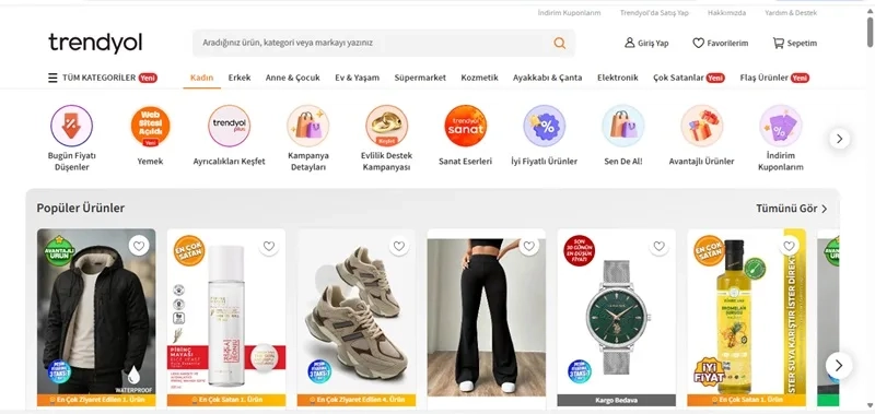 عمده فروشی Trendyol.com