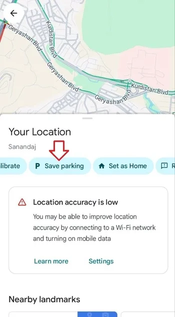 ردیاب ماشین با گوشی و برنامه Google Maps