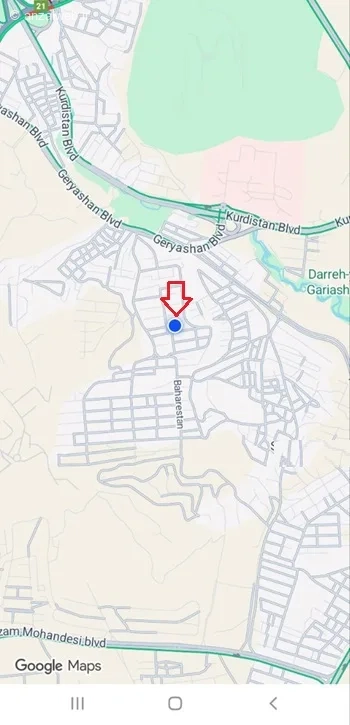 ردیاب ماشین با گوشی و برنامه Google Maps