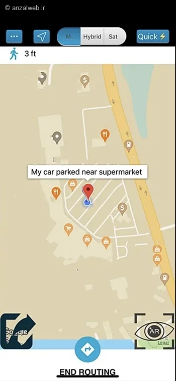 اپلیکیشن Find My Car with AR Tracker برای iOS