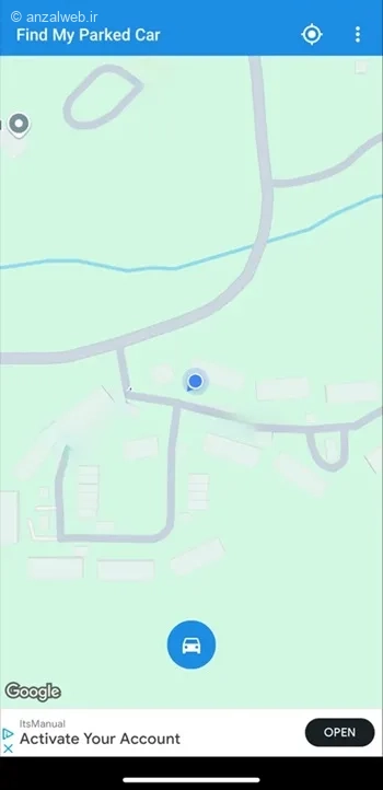 برنامه Find My Parked Car برای iOS