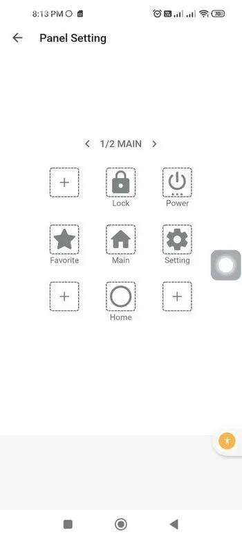 نرم افزار اندروید Power Menu : Software Button